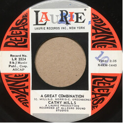 Cathy Mills (2) A Great Combination / The Prophet USED VINYL 7INCH 45 RPM PROMO