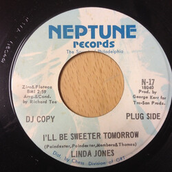 Linda Jones I'll Be Sweeter Tomorrow USED VINYL 7INCH 45 RPM PROMO