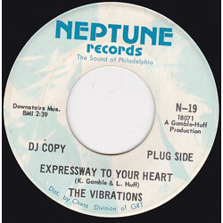 The Vibrations Expressway To Your Heart /  Who's Gonna Help Me Now? USED VINYL 7INCH SINGLE 45 RPM PROMO