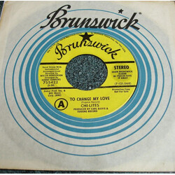 The Chi-Lites To Change My Love Vinyl 7" USED
