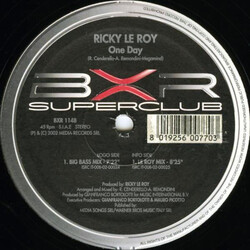 Ricky Le Roy One Day USED VINYL 12INCH 33 S RPM STEREO