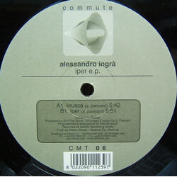 Alessandro Ingrà Iper E.P. USED VINYL 12INCH EP
