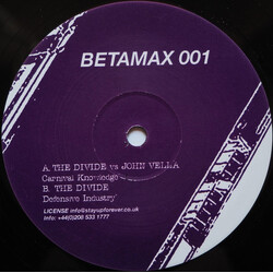 The Divide / John Vella Carnival Knowledge / Defensive Industry USED VINYL 12INCH