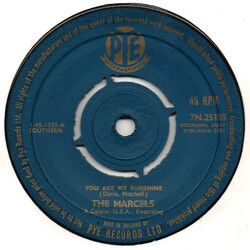 The Marcels You Are My Sunshine Vinyl 7" USED