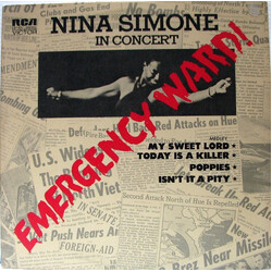 Nina Simone In Concert - Emergency Ward! Vinyl LP USED