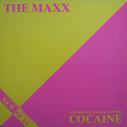 The Maxx (The Biggest Illegal Export) Cocaine USED VINYL 12INCH 45 RPM MAXI-SINGLE