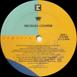 Michael Cooper Should Have Been You USED VINYL 12INCH 33 S RPM