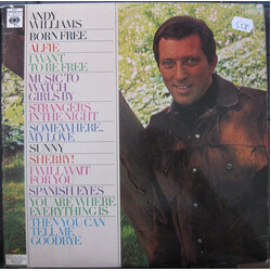Andy Williams Born Free Vinyl LP USED