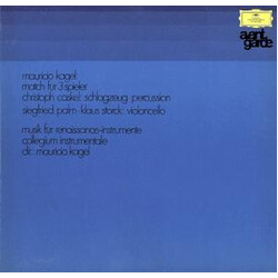 Mauricio Kagel Match Für 3 Spieler / Musik Für Renaissance-Instrumente Vinyl LP USED