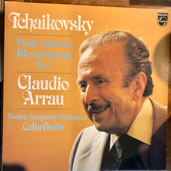 Pyotr Ilyich Tchaikovsky / Claudio Arrau / Boston Symphony Orchestra / Sir Colin Davis Piano Concerto No.1 Vinyl LP USED