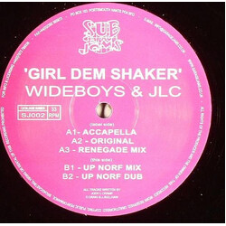 The Wideboys / MC JLC Girl Dem Shaker USED VINYL 12INCH 33 S RPM