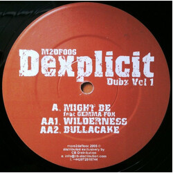 D'Explicit Dubz Vol 1 USED VINYL 12INCH 45 RPM 33 S RPM