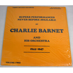 Charlie Barnet And His Orchestra "Superb Performances Never Before Available" Vinyl LP USED