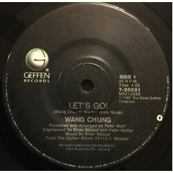 Wang Chung Let's Go! USED VINYL 7INCH 45 RPM SINGLE