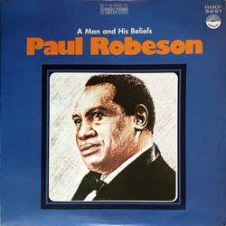 Paul Robeson A Man And His Beliefs Vinyl LP USED