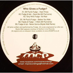 Various Who Gives A Fudge? USED VINYL 12INCH