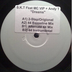 S.K.T / MC V.I.P / Andi T Dreams USED VINYL 12INCH WHITE LABEL
