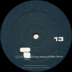 Chris Liebing / Ben Sims Work It / Sambal Olek USED VINYL 12INCH