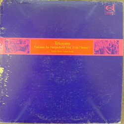 Georg Philipp Telemann / Helma Elsner Fantasias For Harpsichord Nos. 25-36 ("Italian") Vinyl LP USED