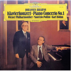 Johannes Brahms / Wiener Philharmoniker / Maurizio Pollini / Karl Böhm Klavierkonzert = Piano Concerto No. 1 Vinyl LP USED
