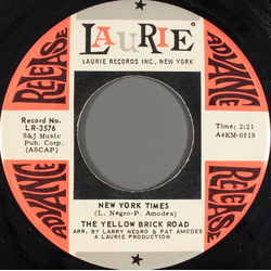 The Yellow Brick Road New York Times Vinyl 7" USED