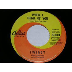 Twiggy (2) When I Think Of You / Over And Over Vinyl 7" USED
