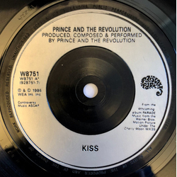 Prince And The Revolution Kiss Vinyl 7" USED