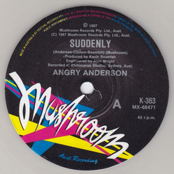 Angry Anderson Suddenly Vinyl 7" USED