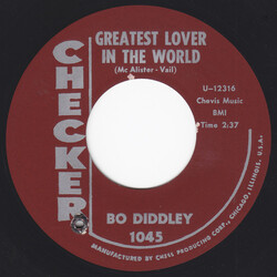 Bo Diddley Greatest Lover In The World / Surfers' Love Call USED VINYL 7INCH 45 RPM SINGLE