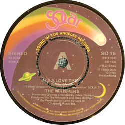 The Whispers It's A Love Thing USED VINYL 7INCH 45 RPM SINGLE