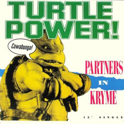 Partners In Kryme Turtle Power! USED VINYL 12INCH 45 RPM MAXI-SINGLE