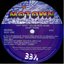 Dazz Band Hot Spot (Club Mix) USED VINYL 12INCH 33 S RPM
