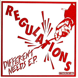Regulations Different Needs E.P. USED VINYL 7INCH 45 RPM EP LIMITED EDITION