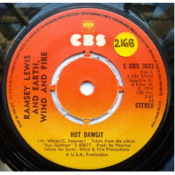 Ramsey Lewis / Earth, Wind & Fire Hot Dawgit USED VINYL 7INCH 45 RPM SINGLE STEREO