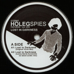 Holeg & The Spies Lost In Darkness USED VINYL 12INCH 33 S RPM