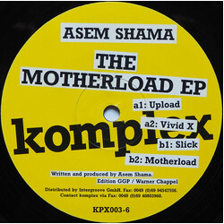 Asem Shama The Motherload EP USED VINYL 12INCH EP