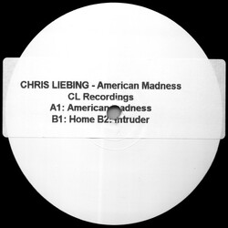 Chris Liebing American Madness USED VINYL 12INCH WHITE LABEL