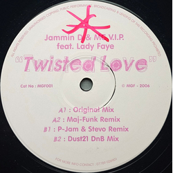 Jammin D / MC V.I.P / Lady Faye Twisted Love USED VINYL 12INCH