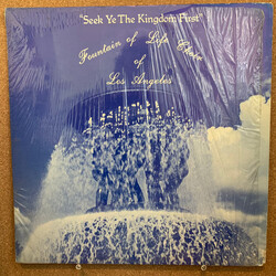 Fountain Of Life Choir Of Los Angeles Seek Ye The Kingdom First Vinyl LP USED