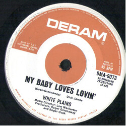White Plains My Baby Loves Lovin' / Show Me Your Hand USED VINYL 7INCH 45 RPM