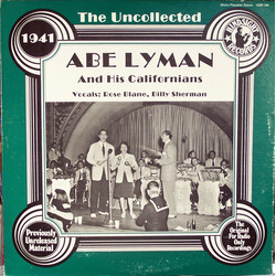Abe Lyman And His Californians The Uncollected Abe Lyman And His Californians 1941 Vinyl LP USED