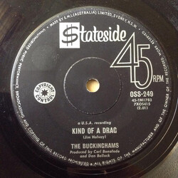The Buckinghams Kind Of A Drag / You Make Me Feel So Good USED VINYL 7INCH 45 RPM SINGLE