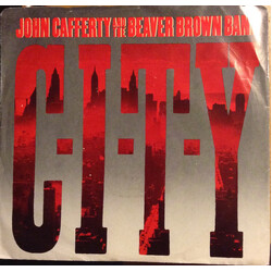 John Cafferty And The Beaver Brown Band C-I-T-Y USED VINYL 7INCH 45 RPM PROMO STYRENE