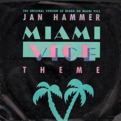 Jan Hammer Miami Vice Theme VINYL 7" USED
