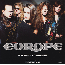 Europe (2) Halfway To Heaven Vinyl 7" USED