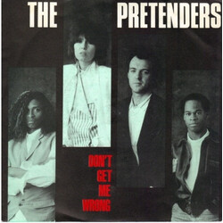 The Pretenders Don't Get Me Wrong USED VINYL 7INCH 45 RPM SINGLE