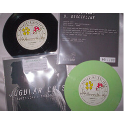 Jugular Cuts Conditions / Discipline USED VINYL 7INCH 45 RPM LIMITED EDITION NUMBERED