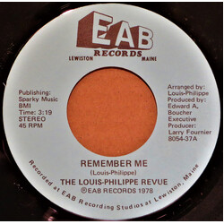 Louis-Philippe Remember Me USED VINYL 7INCH 45 RPM