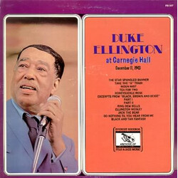 Duke Ellington Duke Ellington At Carnegie Hall December 11, 1943 Vinyl LP USED