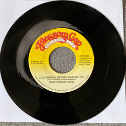 Gary Bradford (3) California Brown Bag Blues / The Climb USED VINYL 7INCH 45 RPM SINGLE